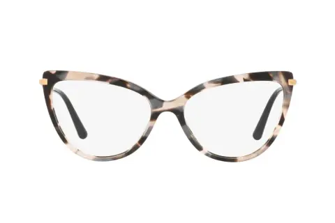 Eleganckie okulary w panterkę, idealne dla panny młodej w okularach, która chce dodać stylizacji odrobinę charakteru.