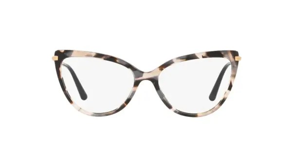 Eleganckie okulary w panterkę, idealne dla panny młodej w okularach, która chce dodać stylizacji odrobinę charakteru.