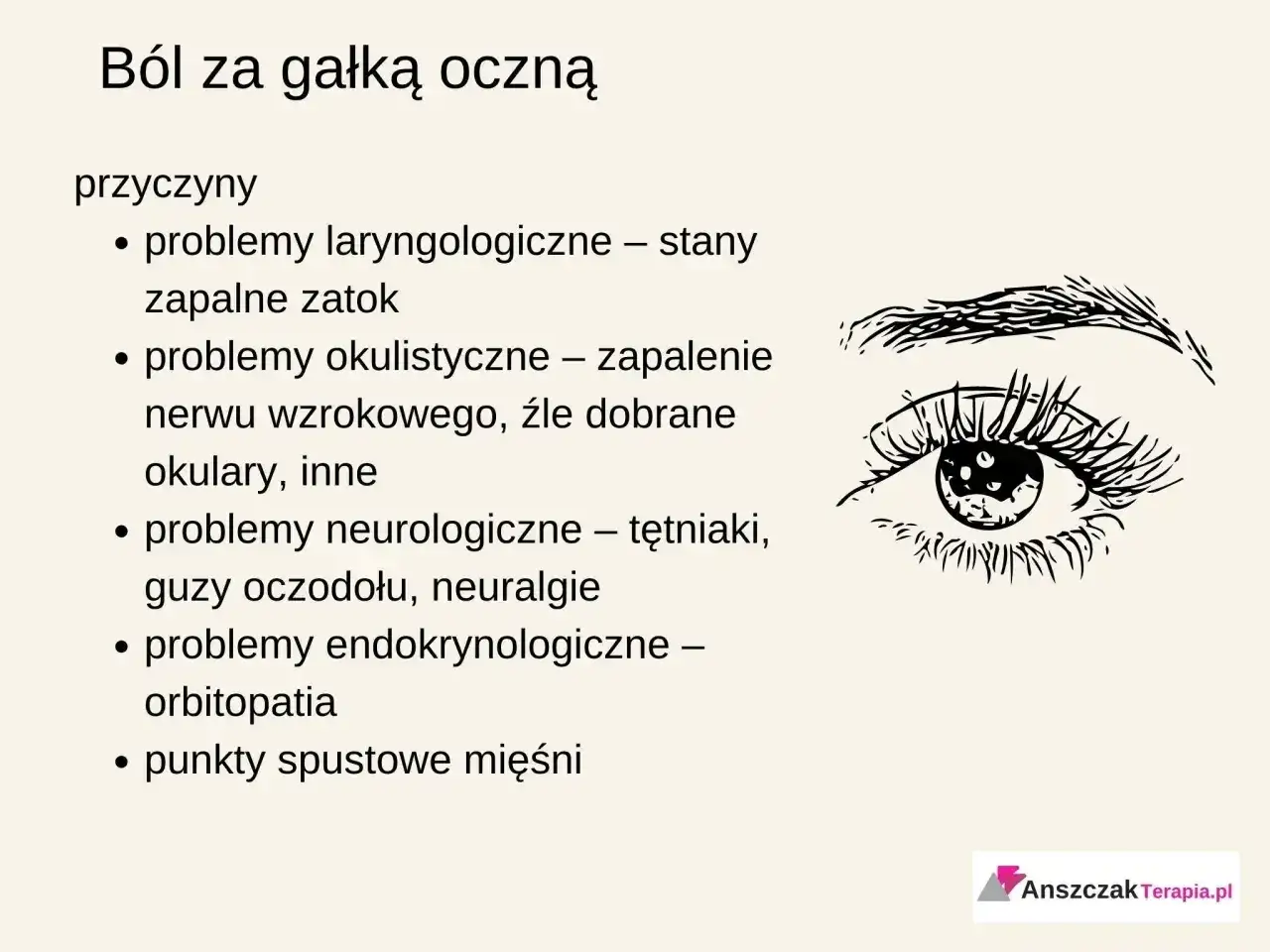 Ból głowy za okiem może mieć różne przyczyny, od problemów z zatokami po schorzenia neurologiczne.