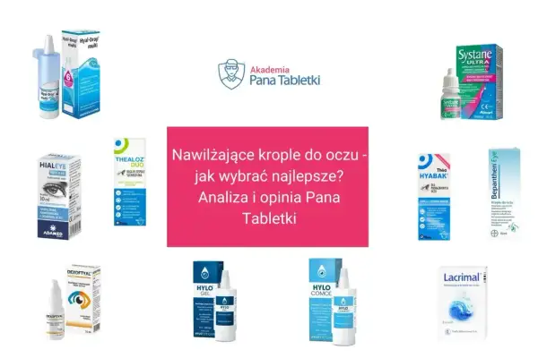 Masz uczucie piasku w oczach? Sprawdź, jakie krople wybrać, by nawilżyć i ukoić zmęczone oczy. Analiza produktów.